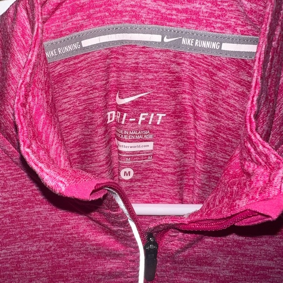 Nike Running Dri-Fit 1/4 Zip Sweatshirt Size M - Picture 2 of 4